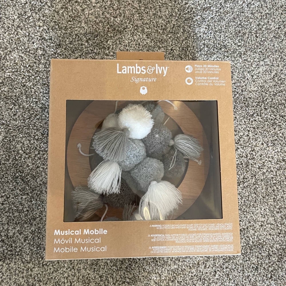 Lambs and Ivy Musical Mobile